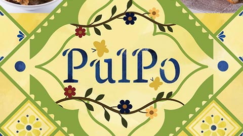 メキシコ料理「PulPo」看板・メニューデザイン