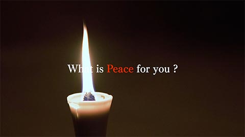 日本舞踊×デジタルアート「What is Peace for you?」